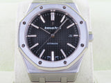 Audemars Piguet Royal Oak Automatic Black Dial 41 mm "H" Series 15400 April 2013 (3rd Party Stickers)