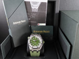 Audemars Piguet Royal Oak Offshore Diver Green Dial 42 mm 15710 September 2018