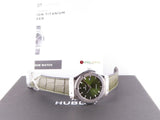 Hublot Classic Fusion Green Dial Titanium 42 mm 542.NX.8970.LR New October 2024