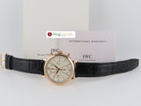 IWC Portofino Chronograph 18 ct. Rose Gold 42 mm 391020 June 2015