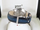 Montblanc 1858 Automatic Chronograph Blue Dial 42 mm 126912 Unworn October 2022