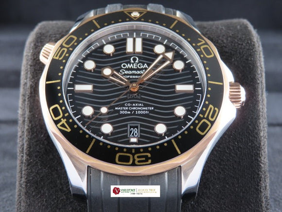 Omega Seamaster Diver 300 Meters Sedna Gold Omega Co-Axial Master Chronometer 42 mm 210.22.42.20.01.002 July 2020