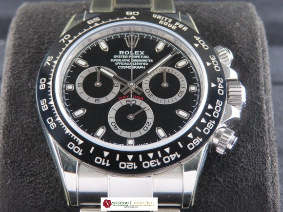 Rolex Daytona Ceramic Bezel Black Dial Godzilla 116500 May 2018