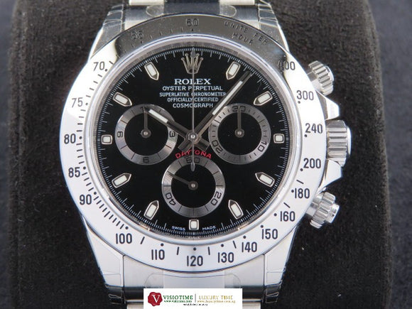 Rolex Daytona Black Dial 