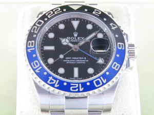 Rolex GMT Master II Ceramic Bezel Batman 116710 Unworn February 2019