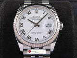 Rolex Datejust 36 mm White Dial Jubilee 126234 February 2024