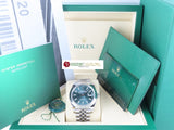 Rolex Datejust 41 mm Green Dial Jubilee 126300 New February 2025