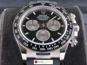 Rolex Daytona Oysterflex Ceramic Bezel 18 ct. White Gold Baby Lemans 126519 New November 2024