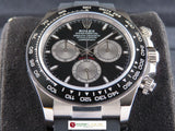 Rolex Daytona Oysterflex Ceramic Bezel 18 ct. White Gold Baby Lemans 126519 New November 2024