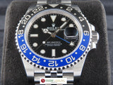 Rolex GMT Master II Ceramic Bezel Batgirl Batman Jubilee 126710 Unworn March 2021