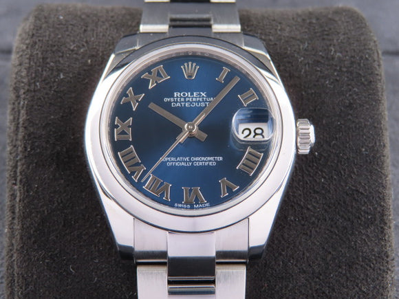 Rolex Datejust 31 mm Blue Dial 178240 (Watch Only)