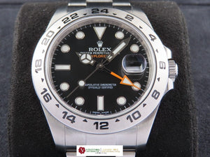 Rolex Explorer II 42 mm Black Dial 216570 December 2011