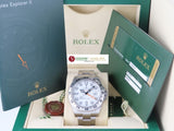 Rolex Explorer II 42 mm White Dial "G" Series 216570 Unworn (Most Original Rolex Factory Protective Stickers Still Intact) November 2013