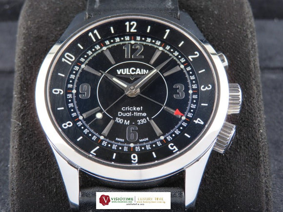 Vulcain Cricket Alarm Dual Time 42 mm 100105.020